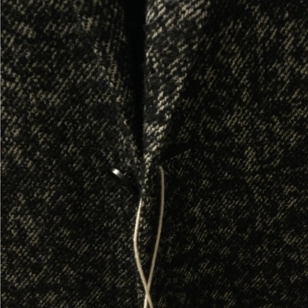 Gucci Black Heather Zip-Up Knit Sweater